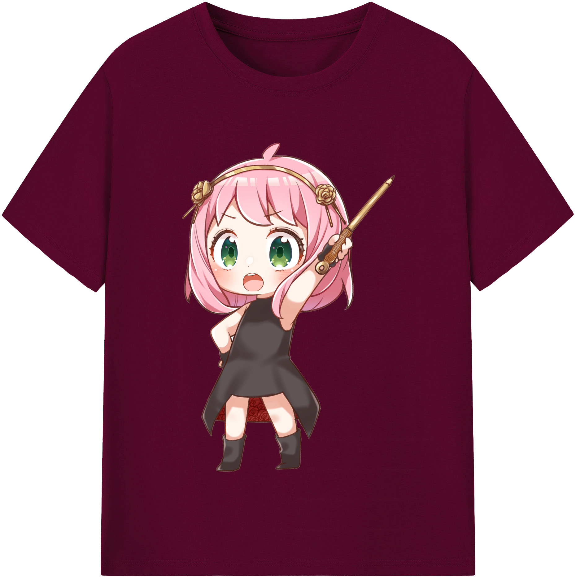 （画像用） SPY×FAMILY间谍家家酒 レディースカジュアルプリントTシャツ（綿100％）